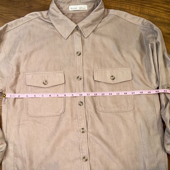 Becool Women’s Button-Up Shirt – Size M/L – Like New! - Picture 6 of 9